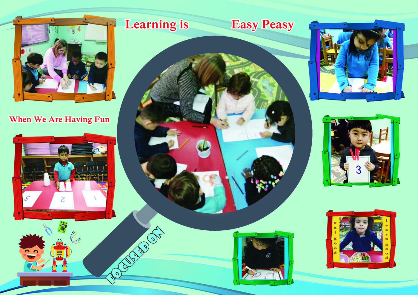 Yearbook page — Foundation Stage