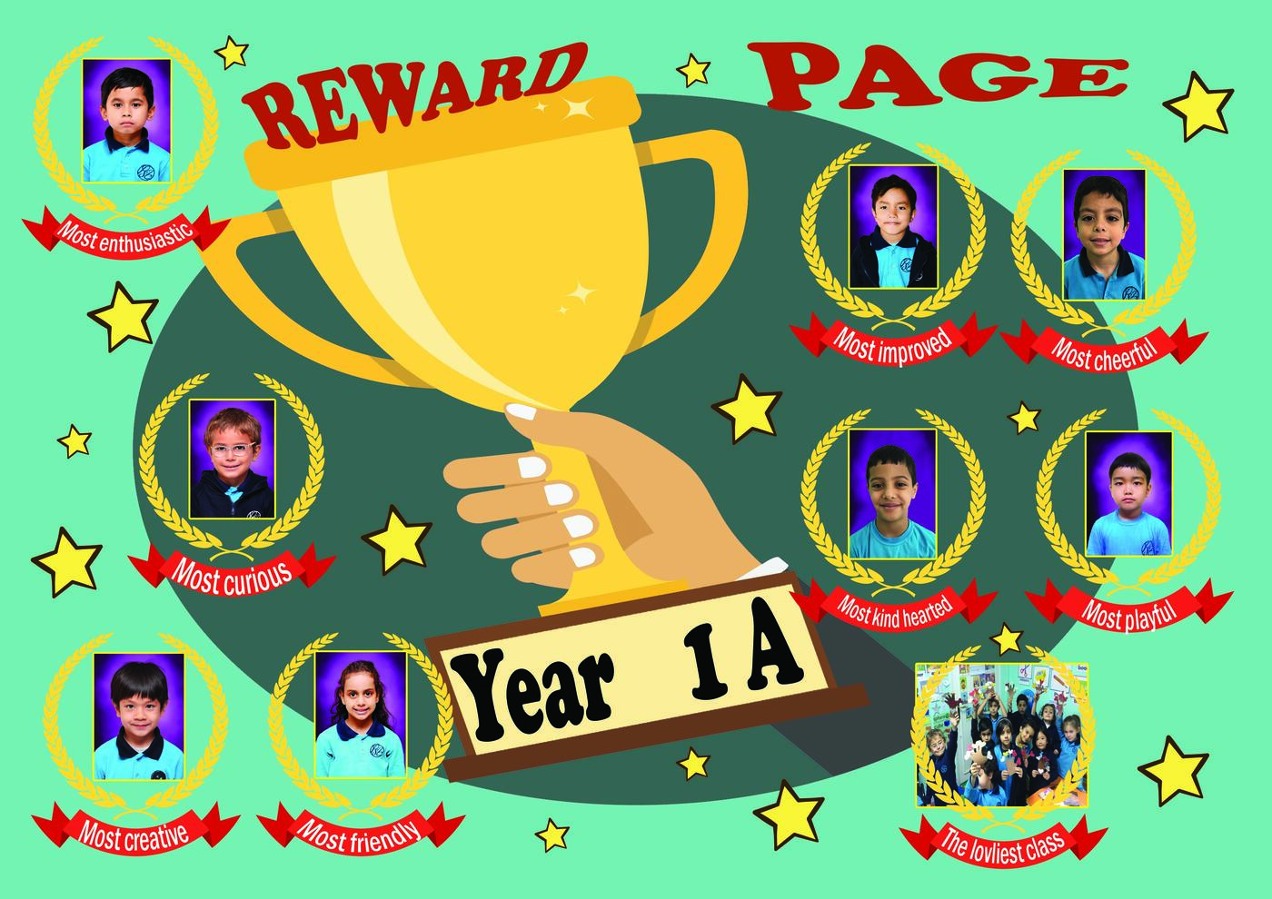 Yearbook page — Foundation Stage 2
